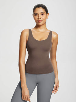 Image of Freeleaf U-Back Built-In Padded Tank Top