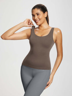 Image of Freeleaf U-Back Built-In Padded Tank Top