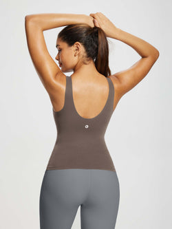 Image of Freeleaf U-Back Built-In Padded Tank Top