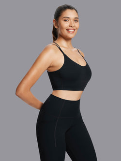 Image of Everleaf Cross-Strap Low-Impact Sports Bra