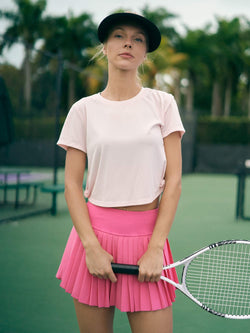 Image of Fresh Horizon UPF 50+ Twist Knot Short Sleeve Tee