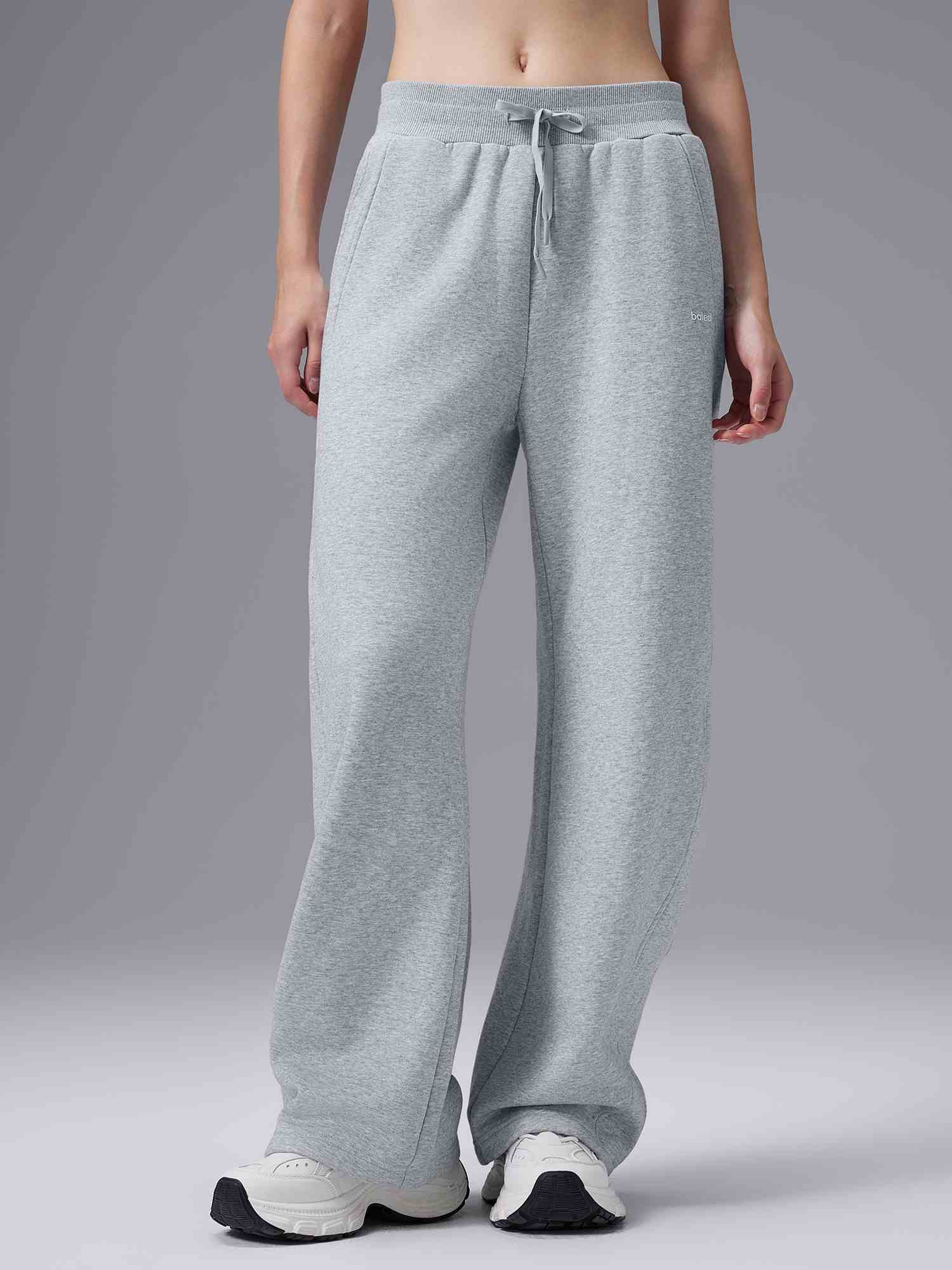 Cozy Fleece Wide-Leg Pants