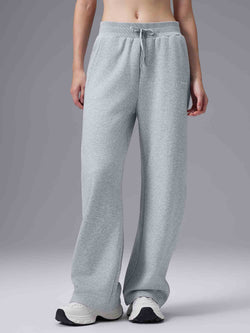 Image of Cozy Fleece Wide-Leg Pants
