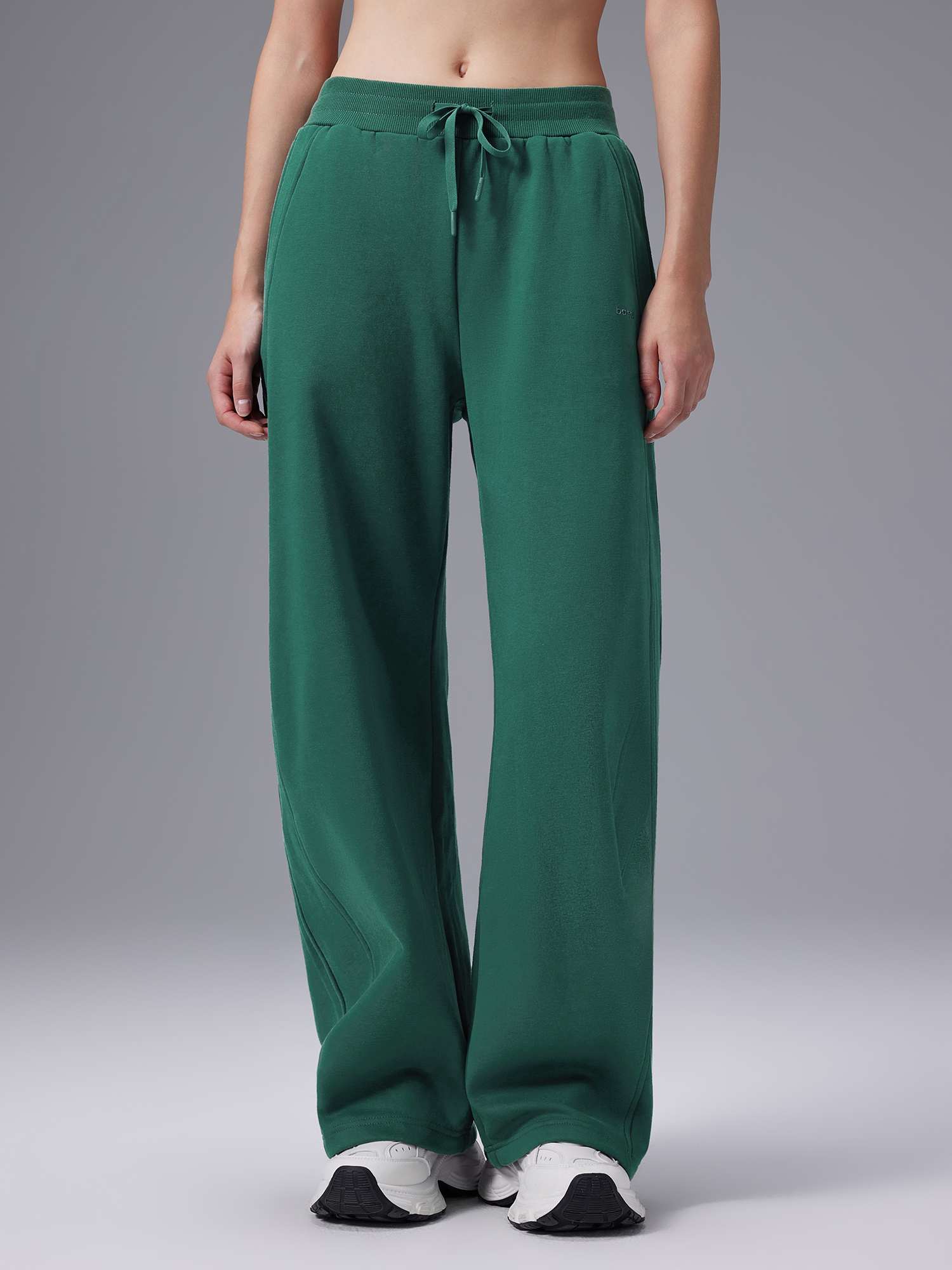 Cozy Fleece Wide-Leg Pants