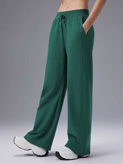 Image of Cozy Fleece Wide-Leg Pants