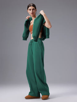 Image of Cozy Fleece Wide-Leg Pants